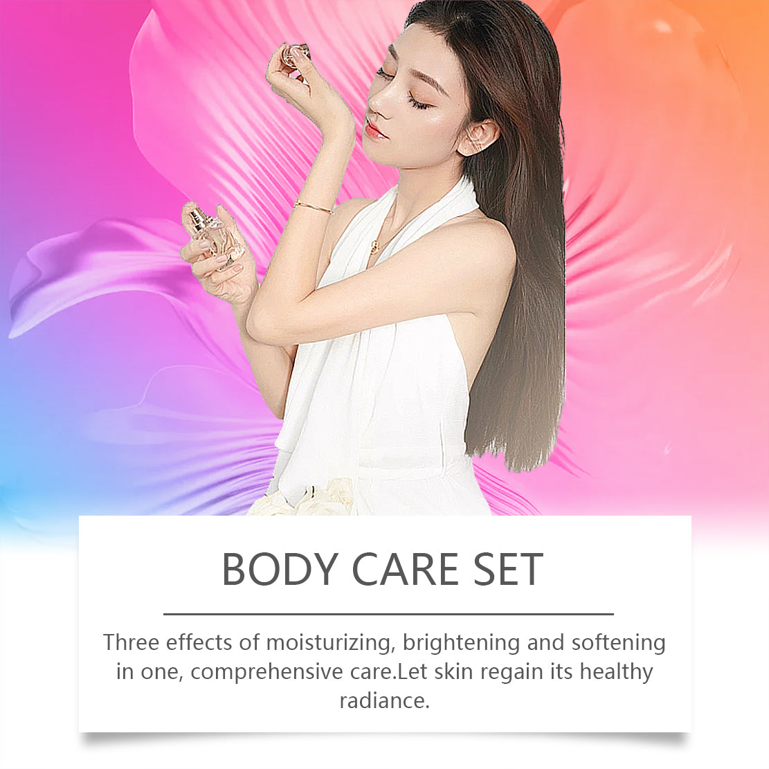 Set di Cura del Corpo Natalizio: Spray Deodorante e Lozione Corpo per una Fragranza Festiva Duratura - JINJASTYLE