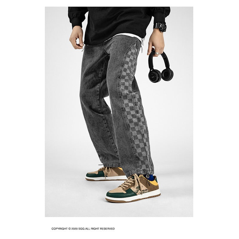 Scarpe da uomo ukiyo-e: nuove scarpe casual sportivo in stile retro con stampa a patchwork - JINJASTYLE