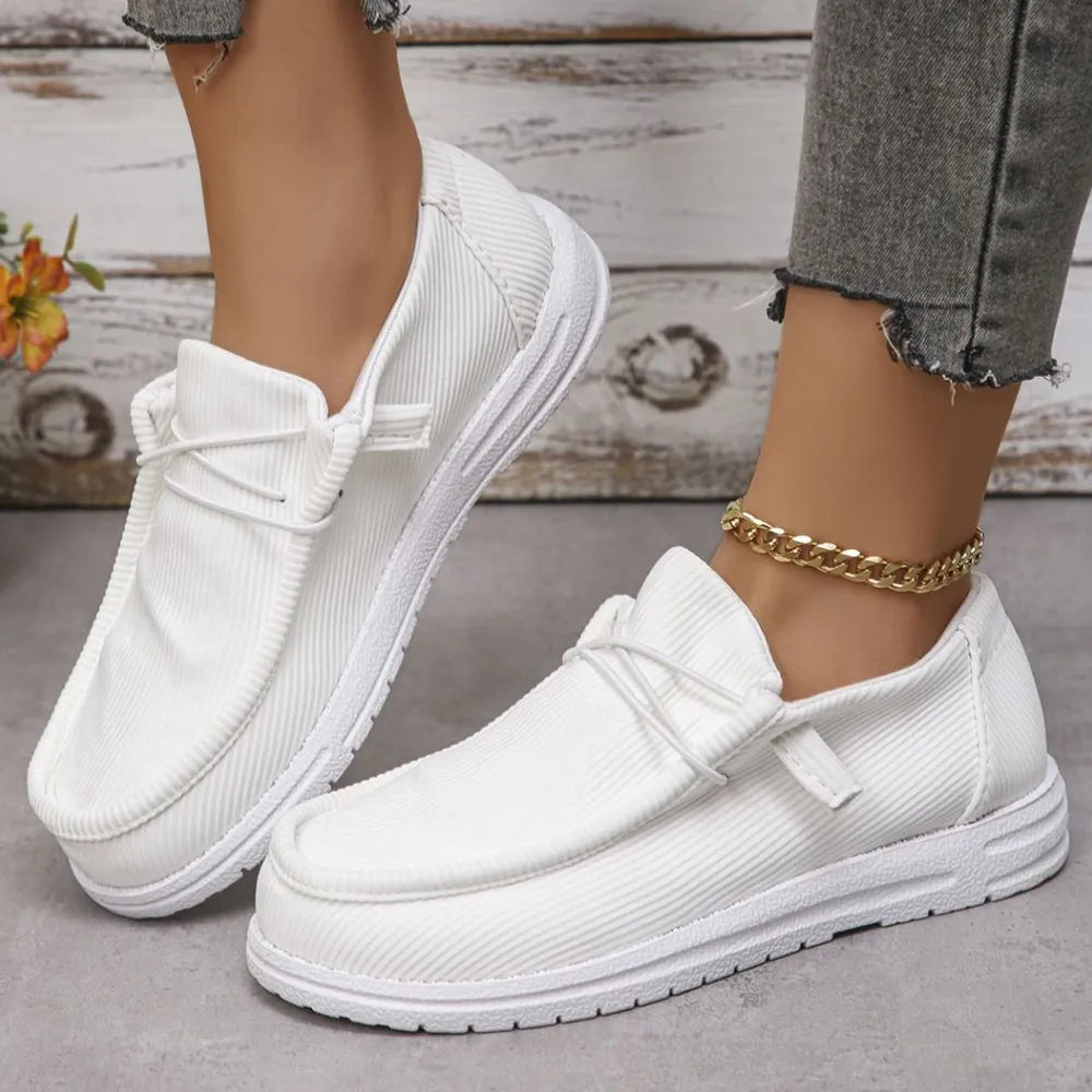 Sneakers in Tela Rotonde - Comfort e Stile per Ogni Occasione - JINJASTYLE
