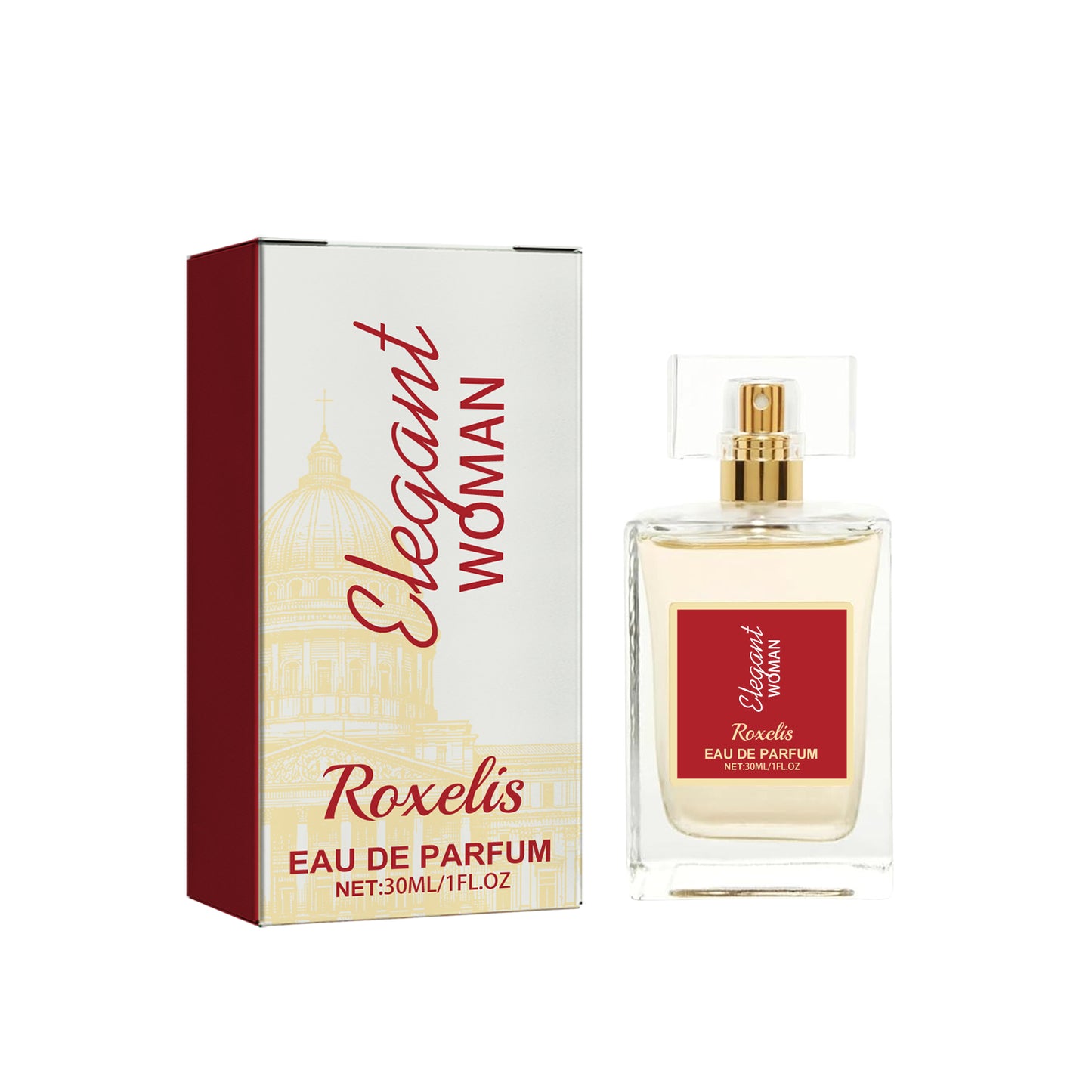 Elegant Woman Eau De Parfum, Natural Fresh Niche Light Elegant Flower Fruit Fragrance Wrist Behind Ear Lasting Fragrance Dating Atmosphere Perfume - JINJASTYLE