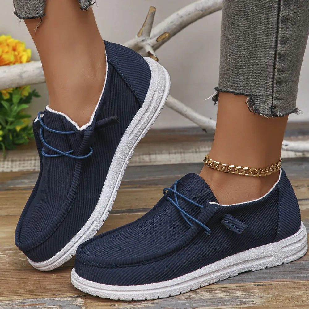 Sneakers in Tela Rotonde - Comfort e Stile per Ogni Occasione - JINJASTYLE