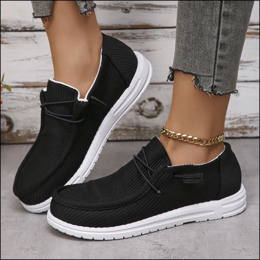 Sneakers in Tela Rotonde - Comfort e Stile per Ogni Occasione - JINJASTYLE