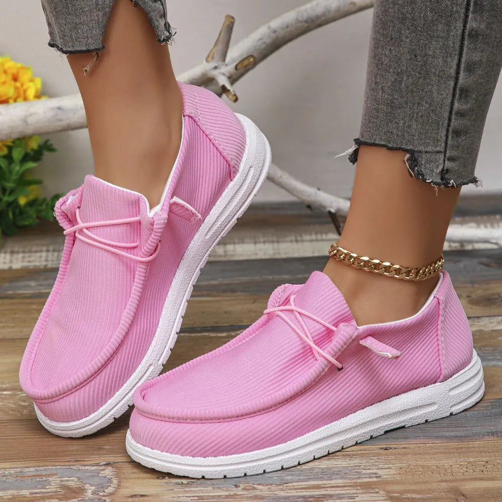 Sneakers in Tela Rotonde - Comfort e Stile per Ogni Occasione - JINJASTYLE
