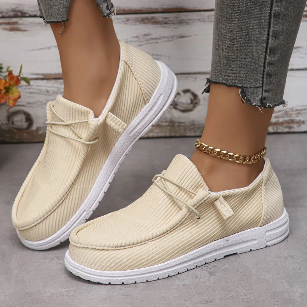 Sneakers in Tela Rotonde - Comfort e Stile per Ogni Occasione - JINJASTYLE