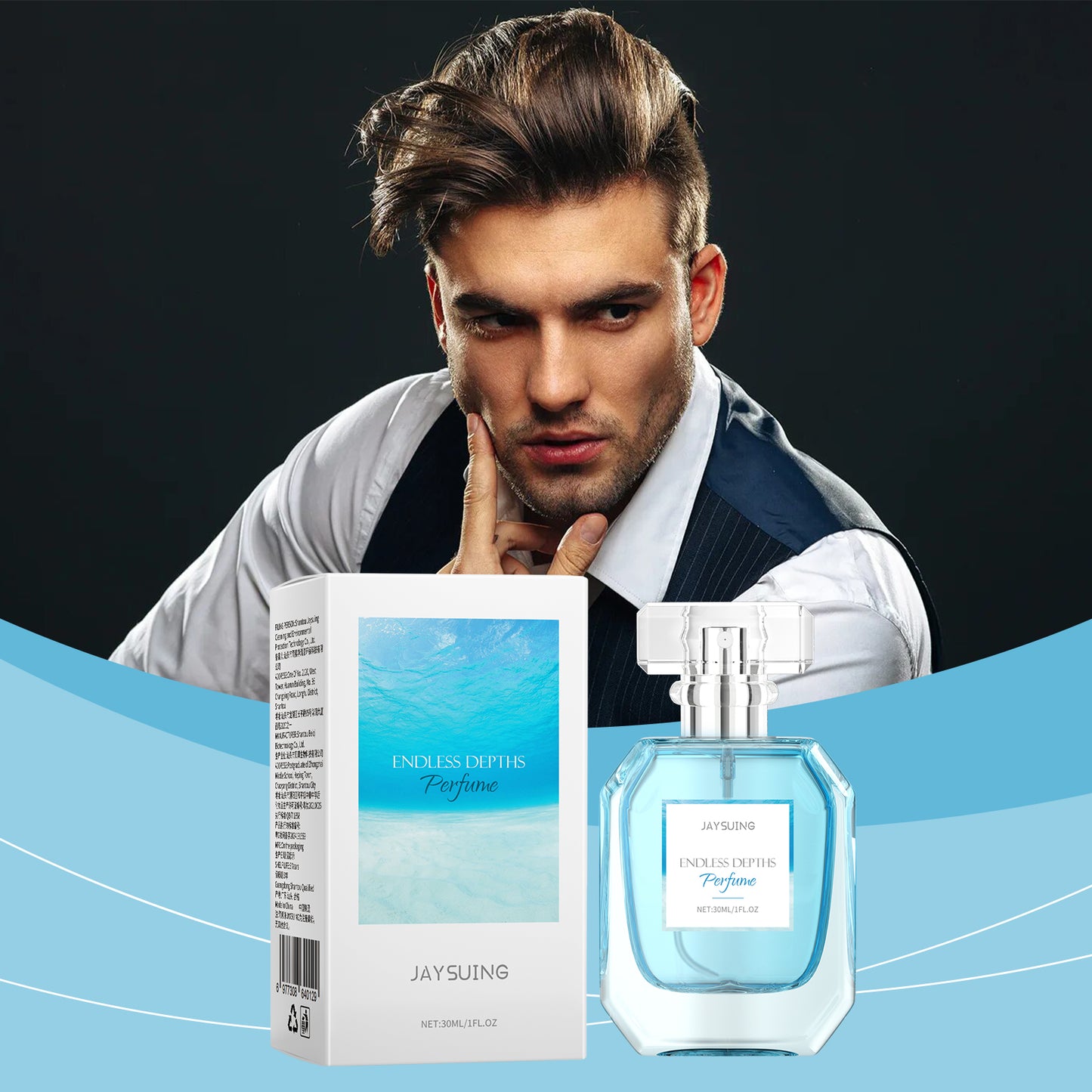 Endless Depths Perfume, Fresh Charm Light Elegant Charm Fragrance Lasting Perfume For Dating Atmosphere - JINJASTYLE