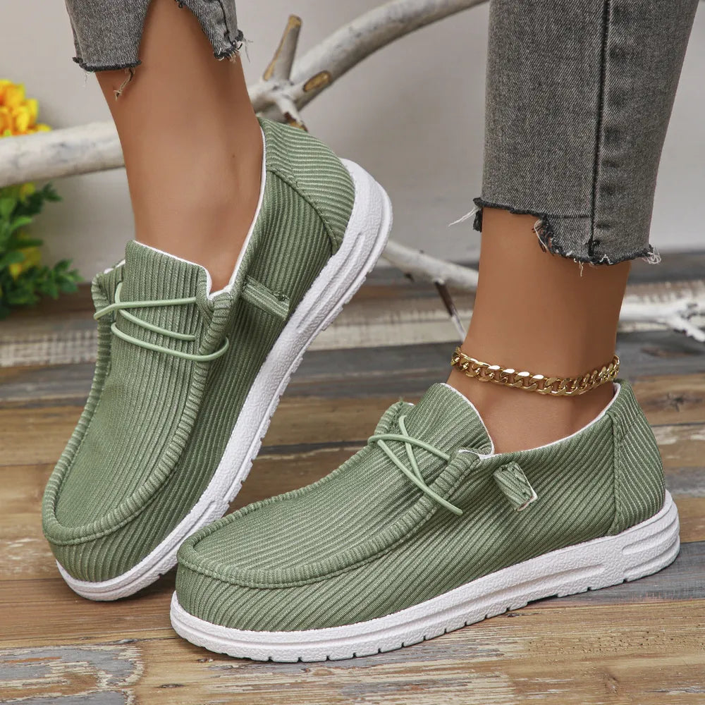 Sneakers in Tela Rotonde - Comfort e Stile per Ogni Occasione - JINJASTYLE