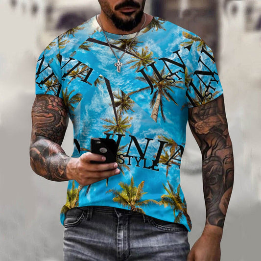 Maglietta in cotone da uomo - Comfort e Stile per Ogni Occasione - JINJASTYLE
