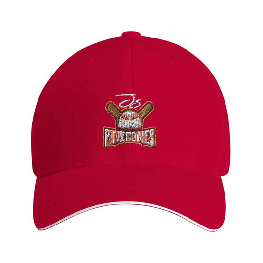 Cappello sportivo rosso bianco | Cappello Team Sports Tech Beechfield B195R classico