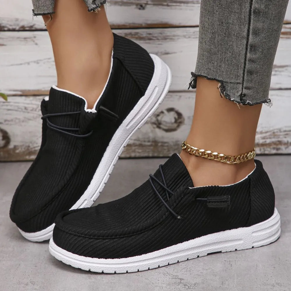 Sneakers in Tela Rotonde - Comfort e Stile per Ogni Occasione - JINJASTYLE