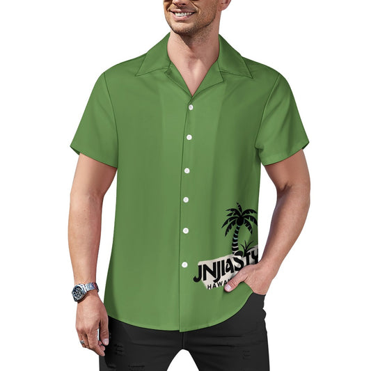 Cuban collar shirt - JINJASTYLE