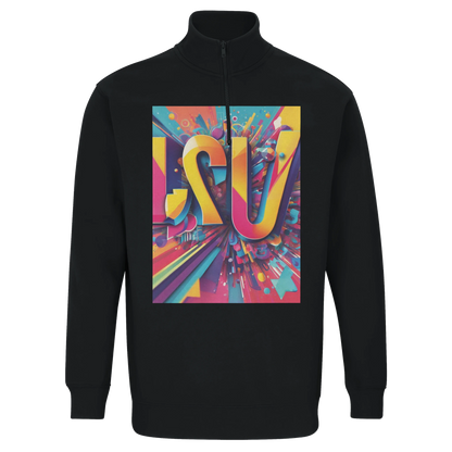 Felpa unisex con zip a 1/4 in misto riciclato | SOL'S Conrad 04234 - JINJASTYLE