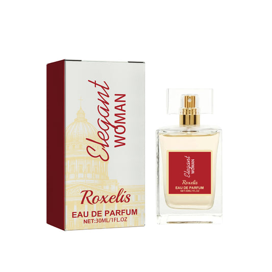 Elegant Woman Eau De Parfum, Natural Fresh Niche Light Elegant Flower Fruit Fragrance Wrist Behind Ear Lasting Fragrance Dating Atmosphere Perfume - JINJASTYLE