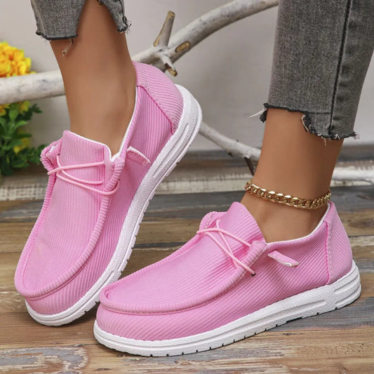 Sneakers in Tela Rotonde - Comfort e Stile per Ogni Occasione - JINJASTYLE