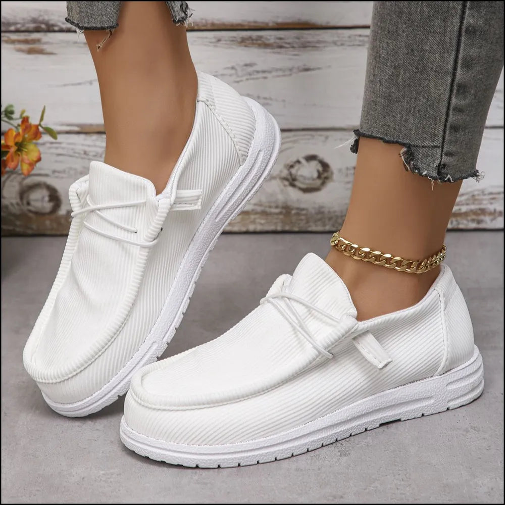 Sneakers in Tela Rotonde - Comfort e Stile per Ogni Occasione - JINJASTYLE