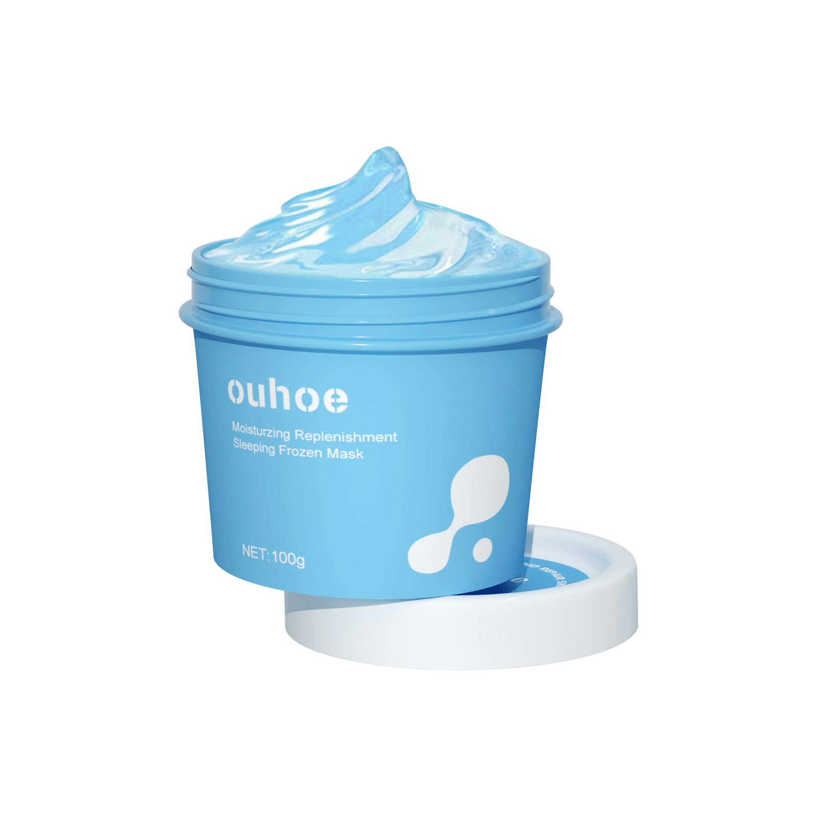 Hydrating And Moisturizing Sleep Frozen Mask, Shrink Pores Brightens Skin, Refreshes And Moisturizes Spread Mask - JINJASTYLE