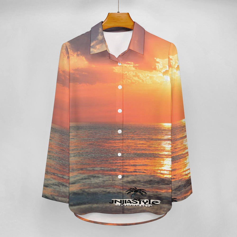 Irregular hem shirt - JINJASTYLE