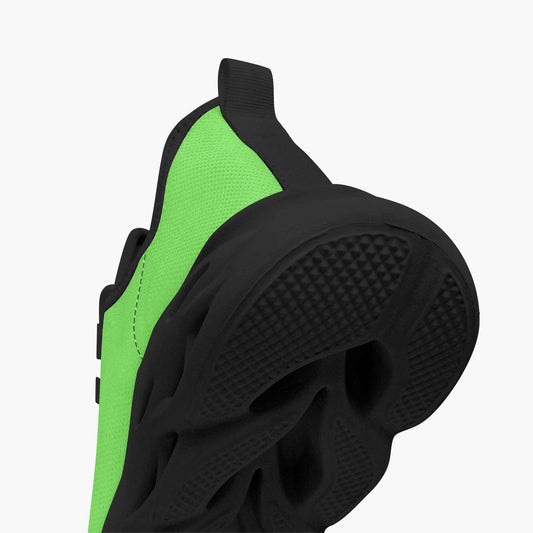 312. Bounce Mesh Knit Sneakers - green