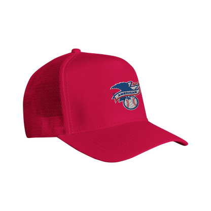 Cappellino con chiusura a scatto - Beechfield B640 Classic Red And Classic Red - JINJASTYLE