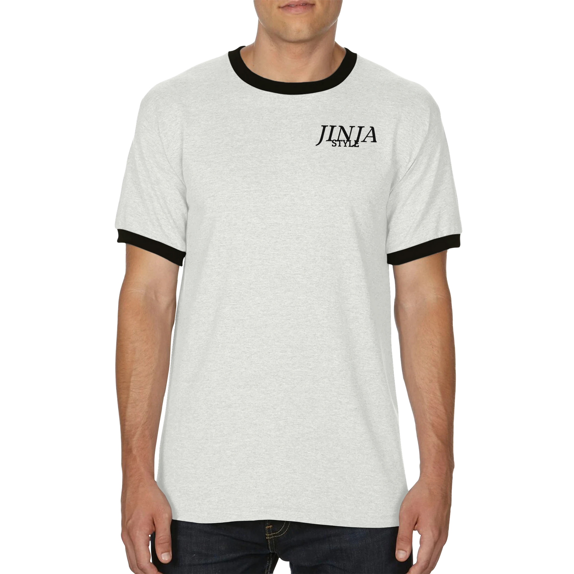 T-shirt girocollo Unisex Premium | Bella + Canvas 3001 - T-shirt Ringer unisex - JINJASTYLE