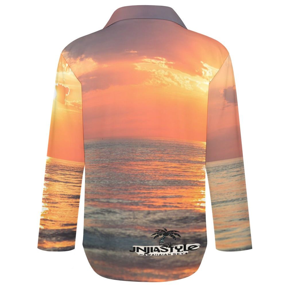 Irregular hem shirt - JINJASTYLE